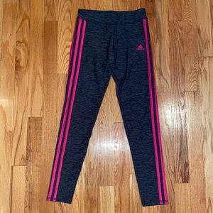 Adidas pink track suit leggings